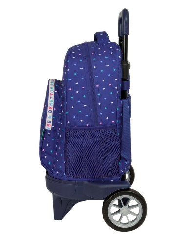MOCHILA GDE. C/RUEDAS COMPACT EVOL. EXT. BENETTON "DROP" ...