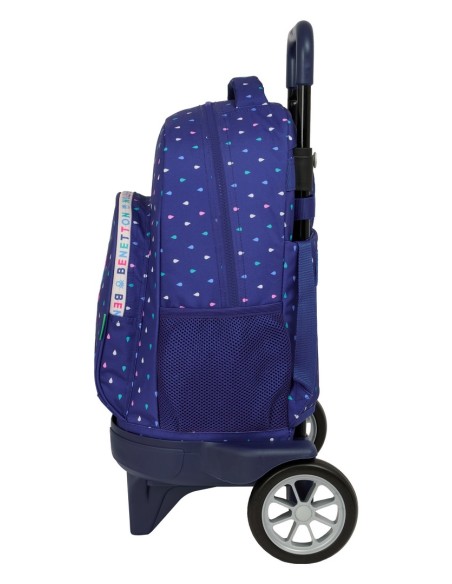 MOCHILA GDE. C/RUEDAS COMPACT EVOL. EXT. BENETTON "DROP" ...