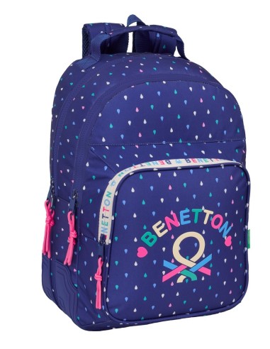 MOCHILA DOBLE ADAPT.CARRO BENETTON "DROP" Mochilas Escola...