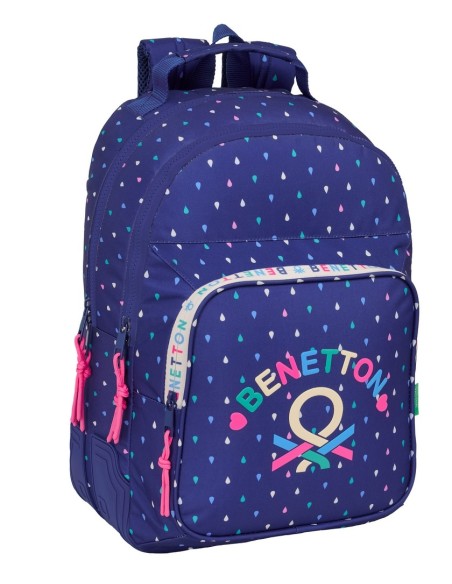 MOCHILA DOBLE ADAPT.CARRO BENETTON "DROP" Mochilas Escola...