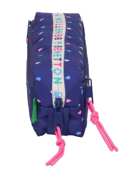 PORTATODO TRIPLE PEQ. C/GOMA ELAST. 22CM BENETTON "DROP" ...