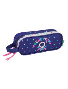 PORTATODO DOBLE BENETTON "DROP" Portatodo Estuche | Fraber