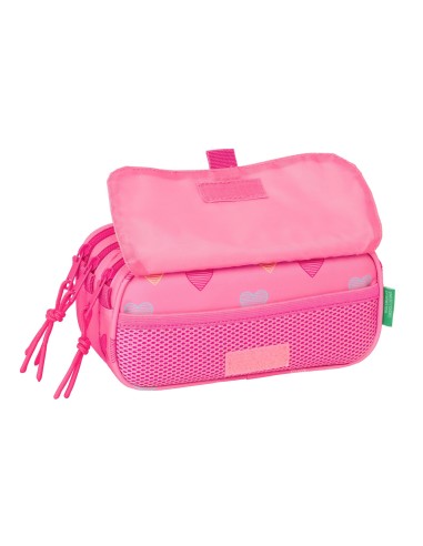 PORTATODO TRIPLE BIG BENETTON "HEART" Portatodo Estuche |...