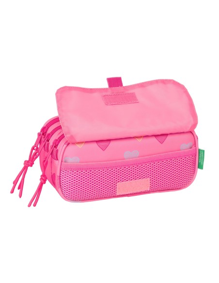 PORTATODO TRIPLE BIG BENETTON "HEART" Portatodo Estuche |...