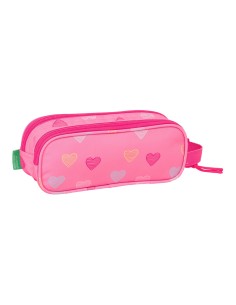 PORTATODO DOBLE BENETTON "HEART" Portatodo Estuche | Fraber 2
