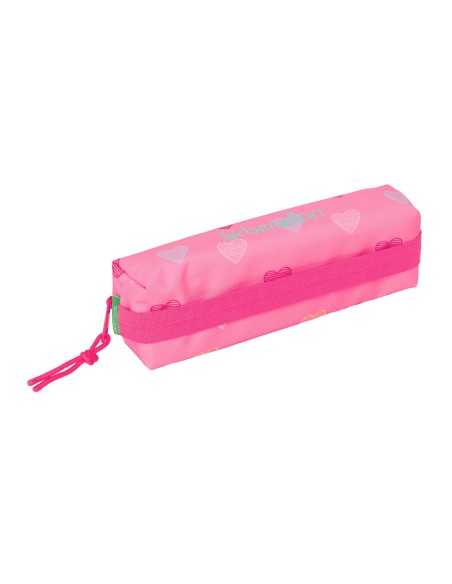 PORTATODO RECTANGULAR C/GOMA ELAST. 22CM BENETTON "HEART"...