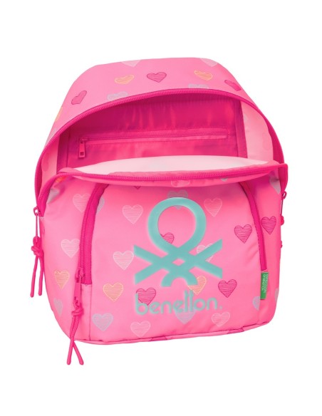 MINI MOCHILA BENETTON "HEART" Mochilas de Viaje | Fraber