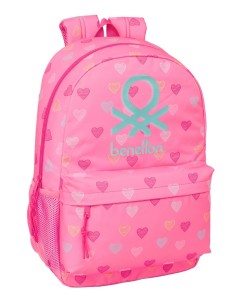 MOCHILA ADAPT.CARRO BENETTON "HEART" Mochilas Escolares |...