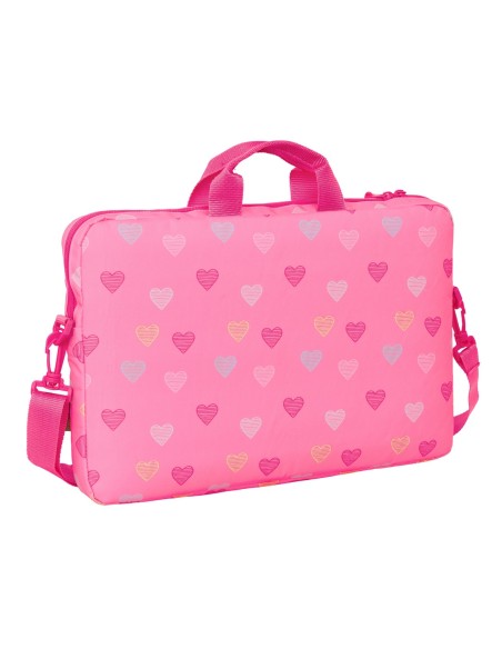 FUNDA PARA PORTATIL 15,6'' BENETTON "HEART" Mochila Bando...