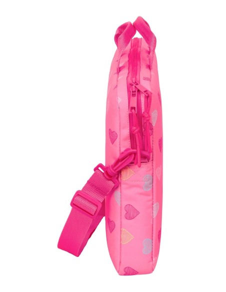 FUNDA PARA PORTATIL 15,6'' BENETTON "HEART" Mochila Bando...