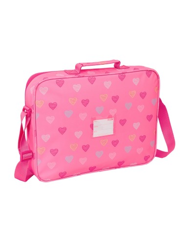 CARTERA EXTRAESCOLARES BENETTON "HEART" Mochila Bandolera...