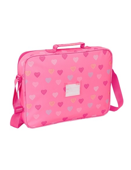 CARTERA EXTRAESCOLARES BENETTON "HEART" Mochila Bandolera...