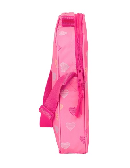 CARTERA EXTRAESCOLARES BENETTON "HEART" Mochila Bandolera...
