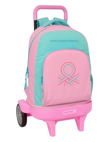 MOCHILA GDE. C/RUEDAS COMPACT EVOL. EXT. BENETTON "DOLCE"...