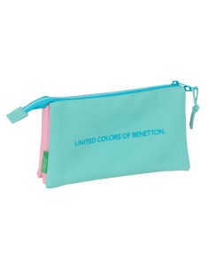 PORTATODO TRIPLE BENETTON "DOLCE" Portatodo Estuche | Fraber 2