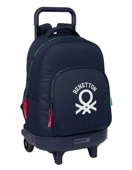MOCHILA GDE. C/RUEDAS COMPACT EXTRAIBLE BENETTON "TOGETHE...