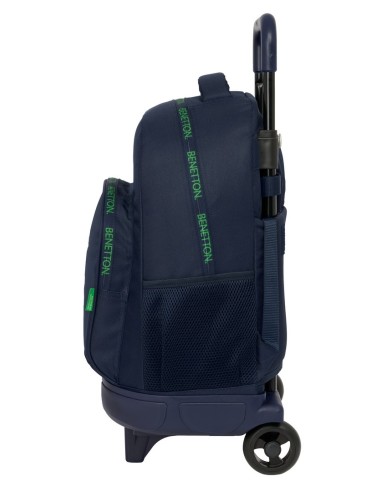 MOCHILA GDE. C/RUEDAS COMPACT EXTRAIBLE BENETTON "TOGETHE...