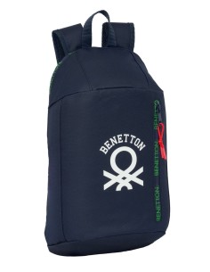 MINI MOCHILA CREMALLERA VERTICAL BENETTON "TOGETHER" Moch...