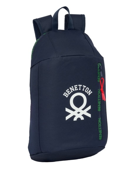 MINI MOCHILA CREMALLERA VERTICAL BENETTON "TOGETHER" Moch...