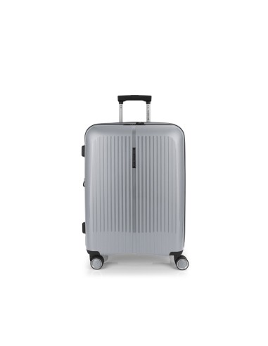 Maleta Trolley Mediano Gabol Brooklyn Plata Maletas Media...