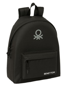 MOCHILA BENETTON BASICS "NEGRO" Mochilas Escolares | Fraber