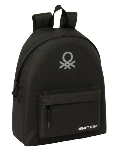 MOCHILA BENETTON BASICS "NEGRO" Mochilas Escolares | Fraber
