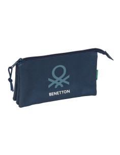 PORTATODO TRIPLE BENETTON BASICS "ANTRACITA" Portatodo Es...
