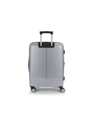 Maleta Trolley Mediano Gabol Brooklyn Plata Maletas Media...