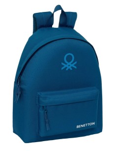 MOCHILA BENETTON BASICS "MARINO" Mochilas Escolares | Fraber