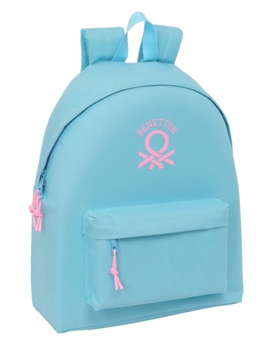 MOCHILA BENETTON BASICS "CELESTE" Mochilas Escolares | Fr...
