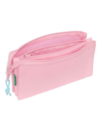 PORTATODO TRIPLE BENETTON BASICS "ROSA PASTEL" Portatodo ...