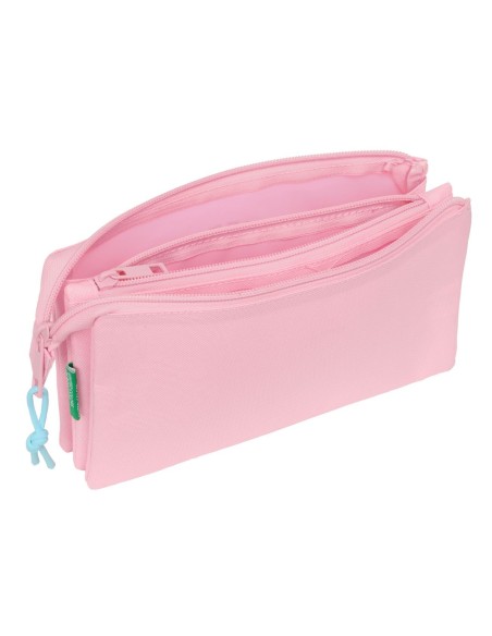 PORTATODO TRIPLE BENETTON BASICS "ROSA PASTEL" Portatodo ...