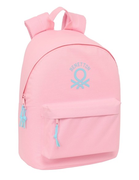 MOCHILA PARA PORTATIL 14,1" BENETTON BASICS "ROSA PASTEL"...