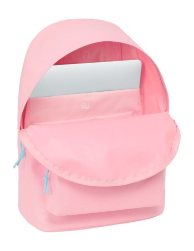 MOCHILA PARA PORTATIL 14,1" BENETTON BASICS "ROSA PASTEL"...