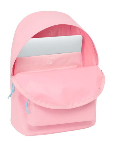 MOCHILA PARA PORTATIL 14,1" BENETTON BASICS "ROSA PASTEL"...