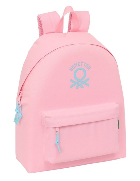 MOCHILA BENETTON BASICS "ROSA PASTEL" Mochilas Escolares ...