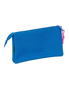 PORTATODO TRIPLE BENETTON BASICS "AZULINA" Portatodo Estu... 2