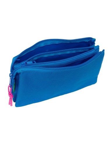 PORTATODO TRIPLE BENETTON BASICS "AZULINA" Portatodo Estu...