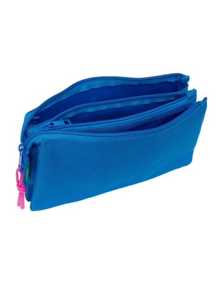 PORTATODO TRIPLE BENETTON BASICS "AZULINA" Portatodo Estu...