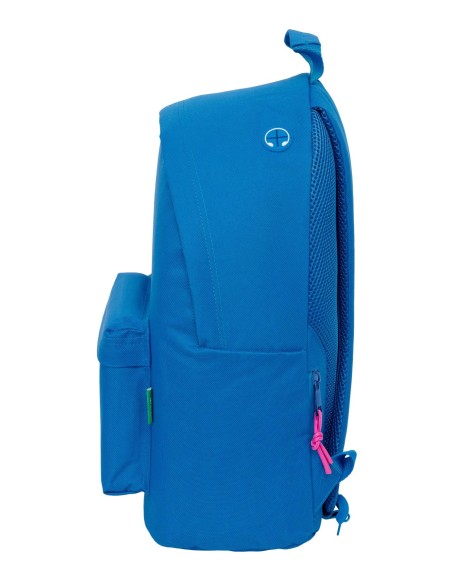 MOCHILA PARA PORTATIL 14,1" BENETTON BASICS "AZULINA" Moc...