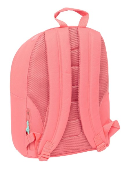 MOCHILA PARA PORTATIL 14,1" BENETTON BASICS "CORAL" Mochi...