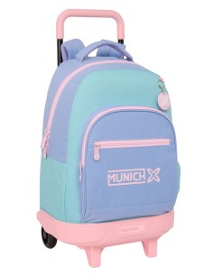 MOCHILA GDE. C/RUEDAS COMPACT EXTRAIBLE MUNICH "MELLOW" M...