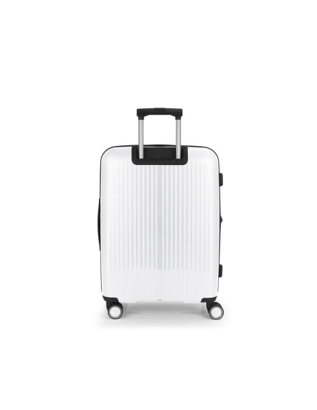 Maleta Trolley Mediano Gabol Brooklyn Blanco Maletas Medi...