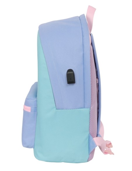 MOCHILA DOBLE PARA PORTATIL 15,6"+USB MUNICH "MELLOW" Moc...