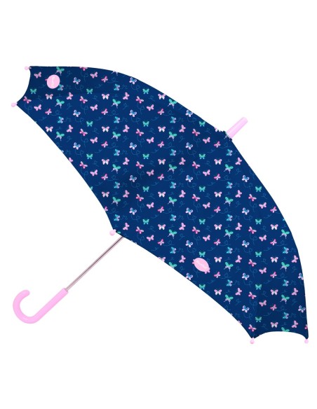 PARAGUAS AUTOMATICO 60 CM BLACKFIT8 "MARIPOSAS"