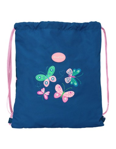 SACO PLANO BLACKFIT8 "MARIPOSAS" Mochilas Saco Gym | Fraber