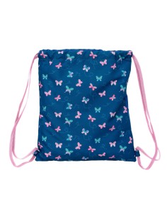SACO PLANO BLACKFIT8 "MARIPOSAS" Mochilas Saco Gym | Fraber 2