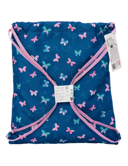 SACO PLANO BLACKFIT8 "MARIPOSAS" Mochilas Saco Gym | Fraber