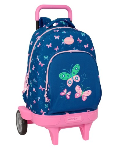 MOCHILA GDE. C/RUEDAS COMPACT EVOL. EXT. BLACKFIT8 "MARIP...