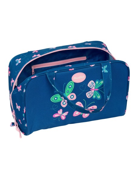 NECESER RECTANGULAR BLACKFIT8 "MARIPOSAS" Neceser-Merende...